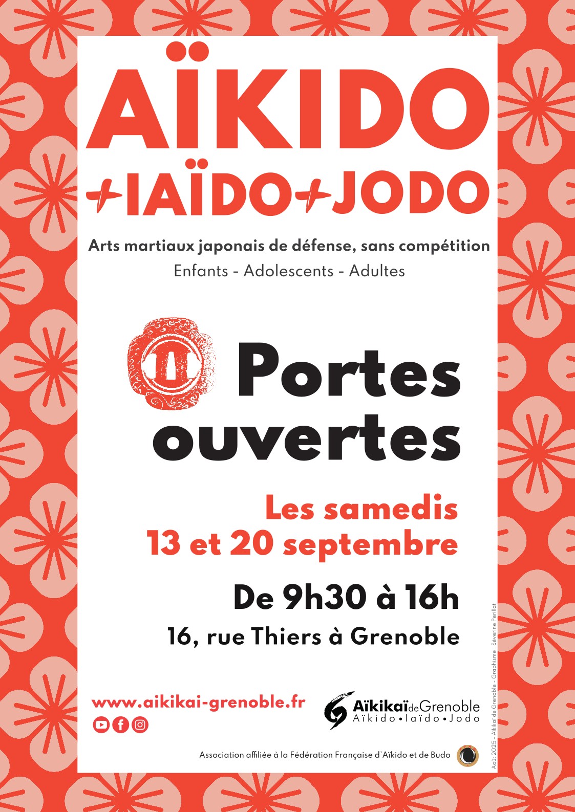 Affiche stage jeunes